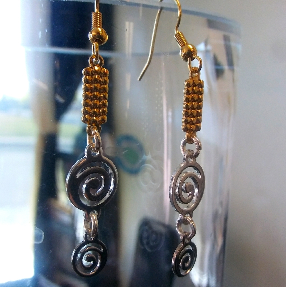 SPIRAL EARRINGS